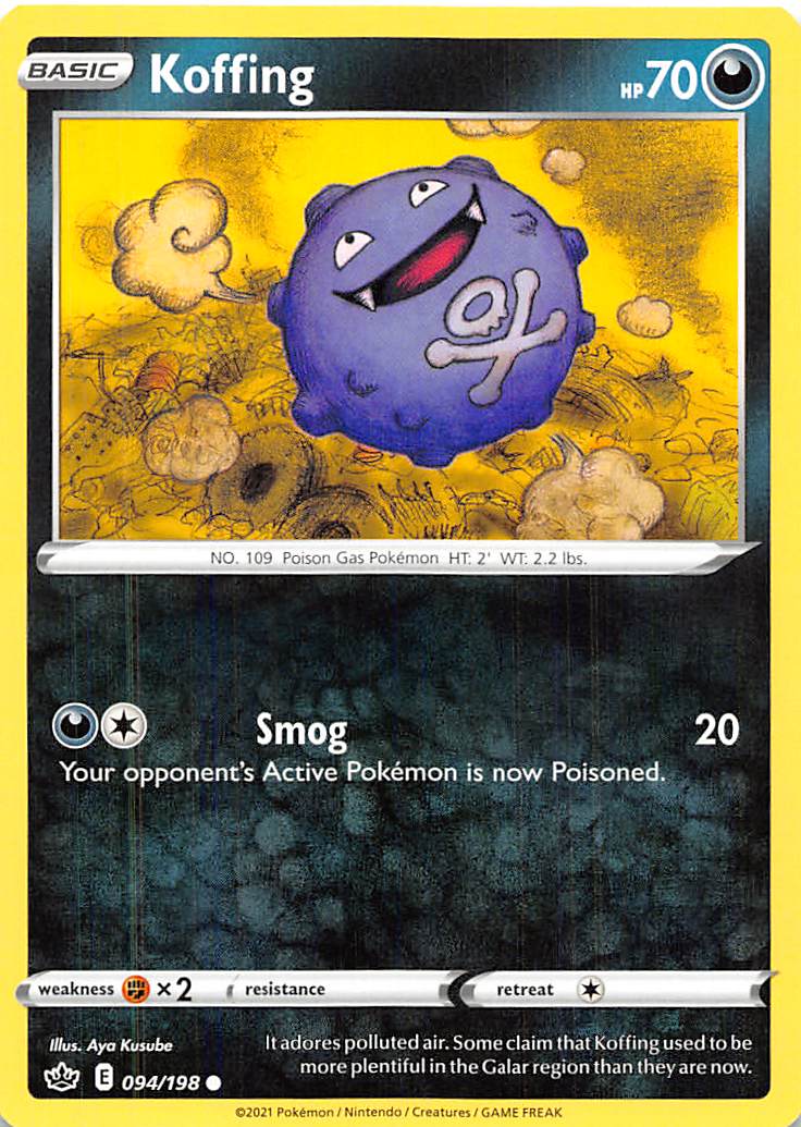 Koffing (094/198) [Sword & Shield: Chilling Reign] | Chromatic Games