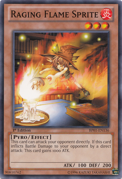 Raging Flame Sprite [BP01-EN136] Common | Chromatic Games