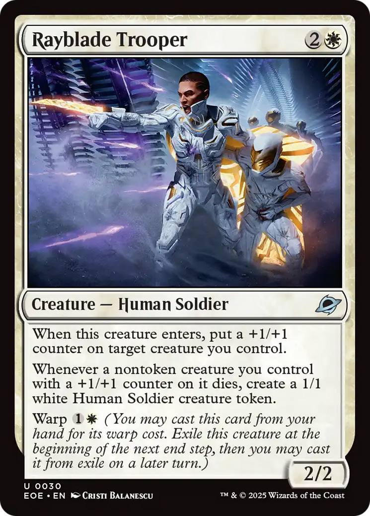 Rayblade Trooper [Edge of Eternities] | Chromatic Games