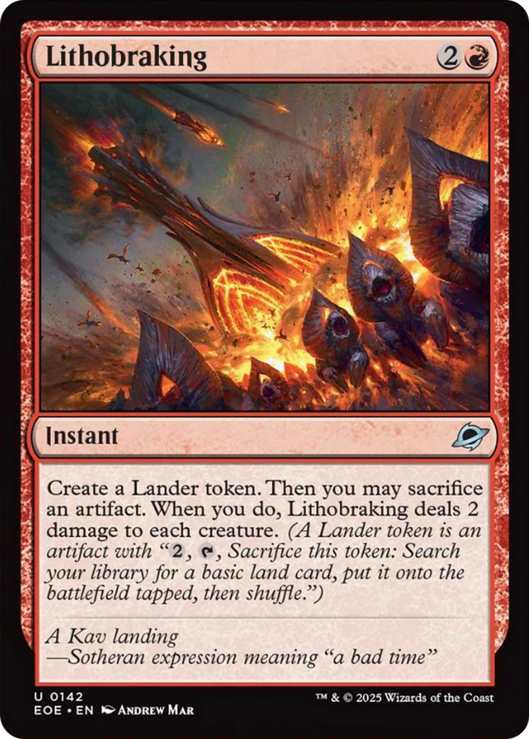 Lithobraking [Edge of Eternities] | Chromatic Games