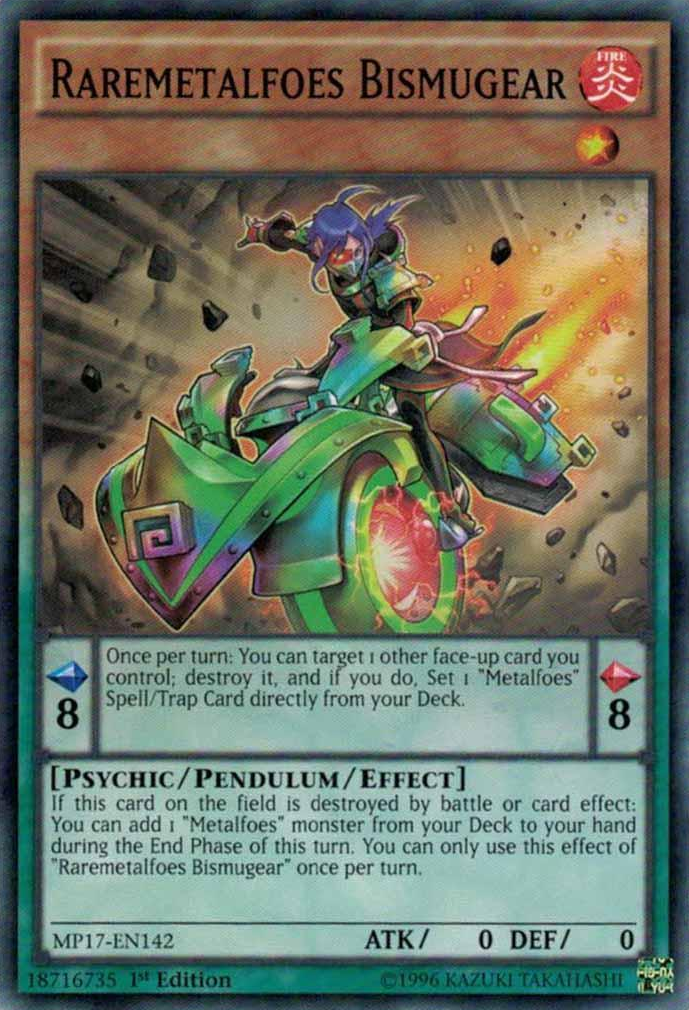 Raremetalfoes Bismugear [MP17-EN142] Common | Chromatic Games