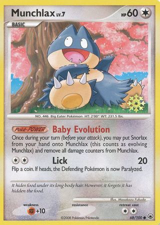 Munchlax (68/100) [Countdown Calendar Promos] | Chromatic Games