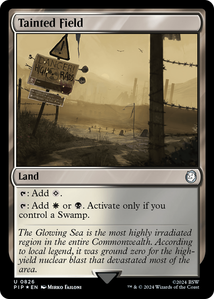 Tainted Field (Surge Foil) [Fallout] | Chromatic Games