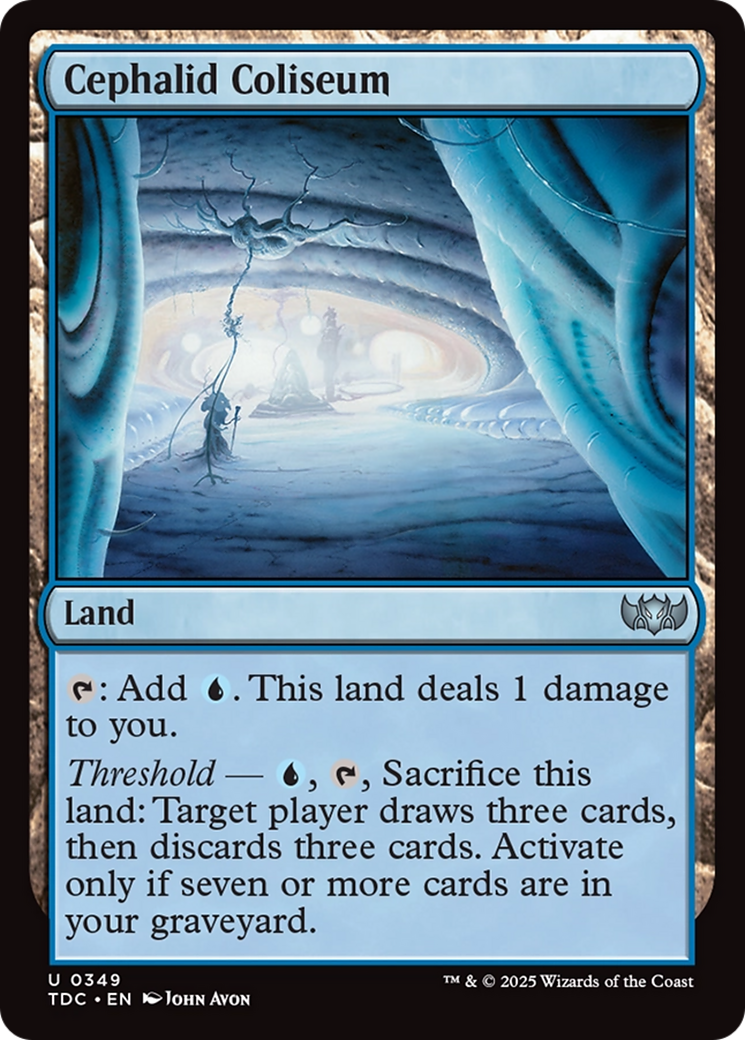 Cephalid Coliseum [Tarkir: Dragonstorm Commander] | Chromatic Games