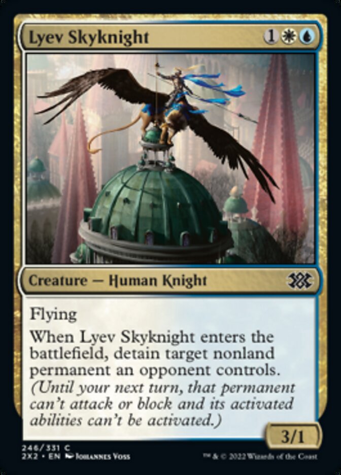 Lyev Skyknight [Double Masters 2022] | Chromatic Games