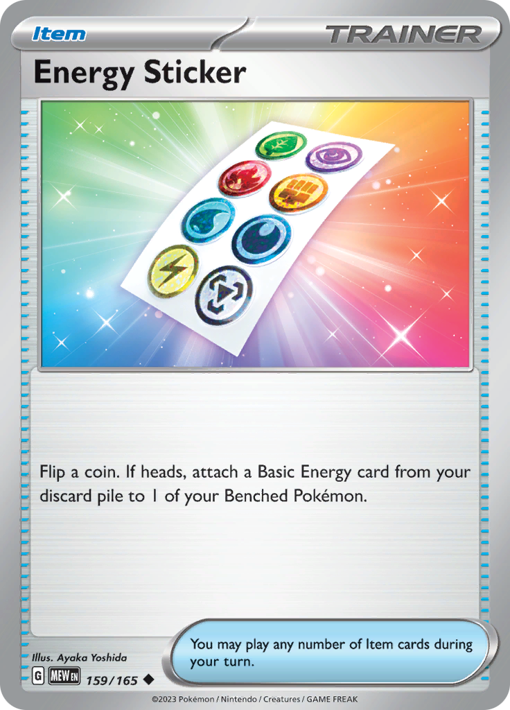 Energy Sticker (159/165) [Scarlet & Violet: 151] | Chromatic Games