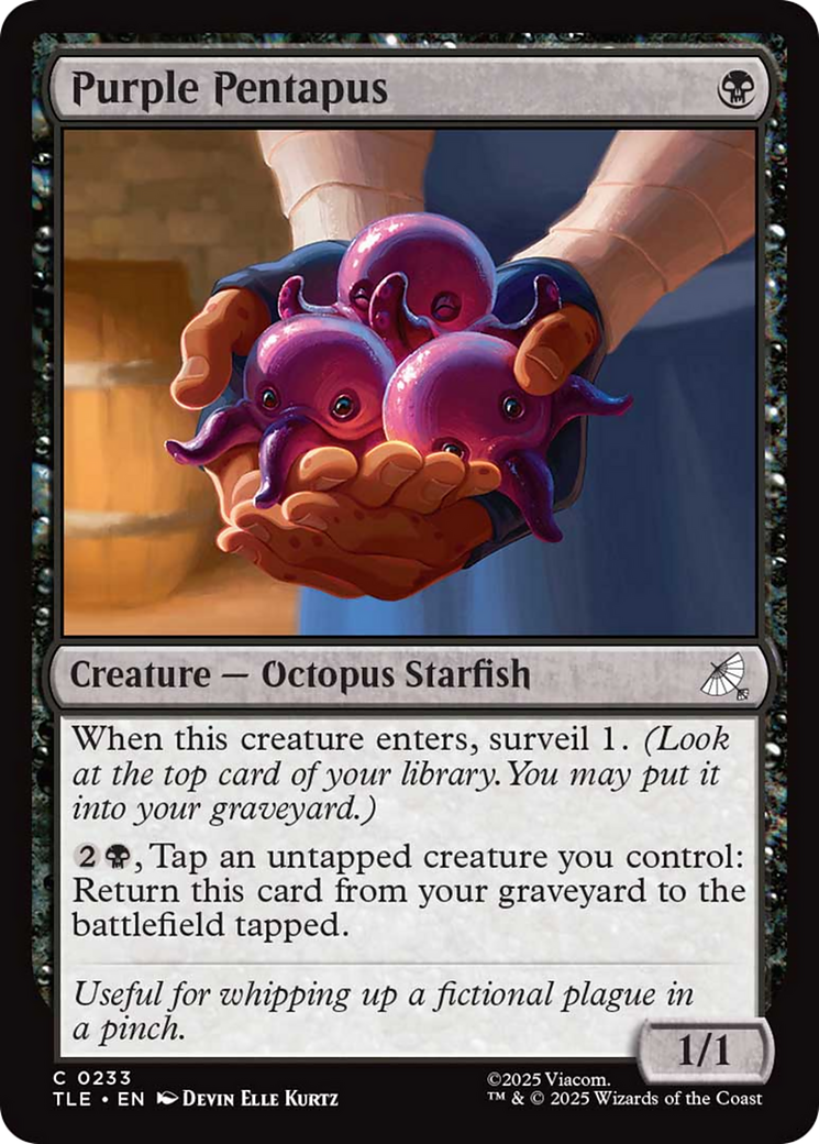 Purple Pentapus [Avatar: The Last Airbender: Eternal-Legal] | Chromatic Games