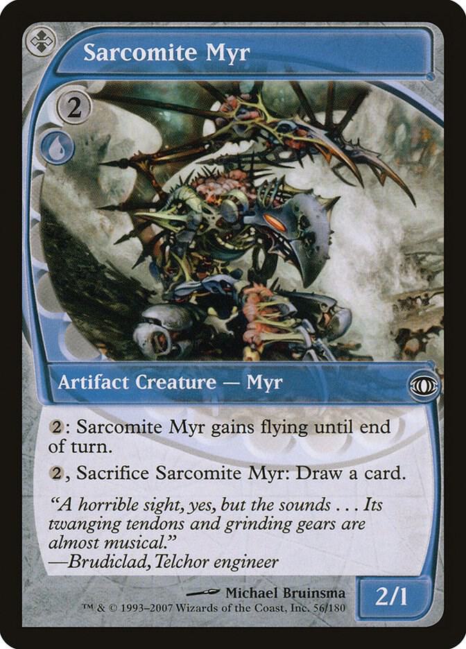 Sarcomite Myr 56 (Future Sight)  - Foil | Chromatic Games