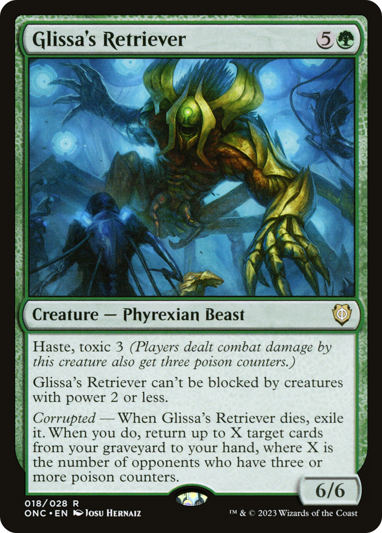 Glissa's Retriever [Phyrexia: All Will Be One Commander] | Chromatic Games