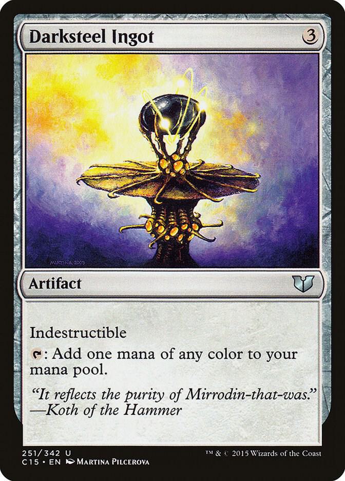 Darksteel Ingot 251/342 (Commander 2015)  | Chromatic Games