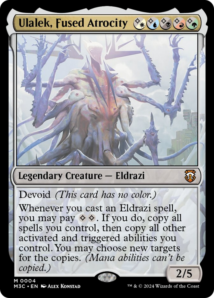 Ulalek, Fused Atrocity [Modern Horizons 3 Commander] | Chromatic Games