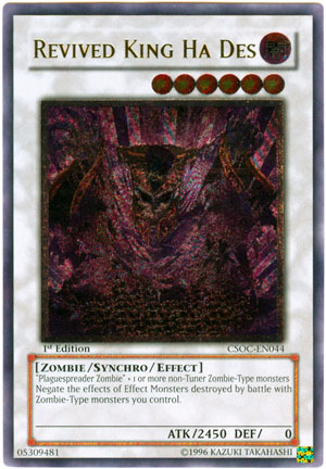 Revived King Ha Des (UTR) [CSOC-EN044] Ultimate Rare | Chromatic Games