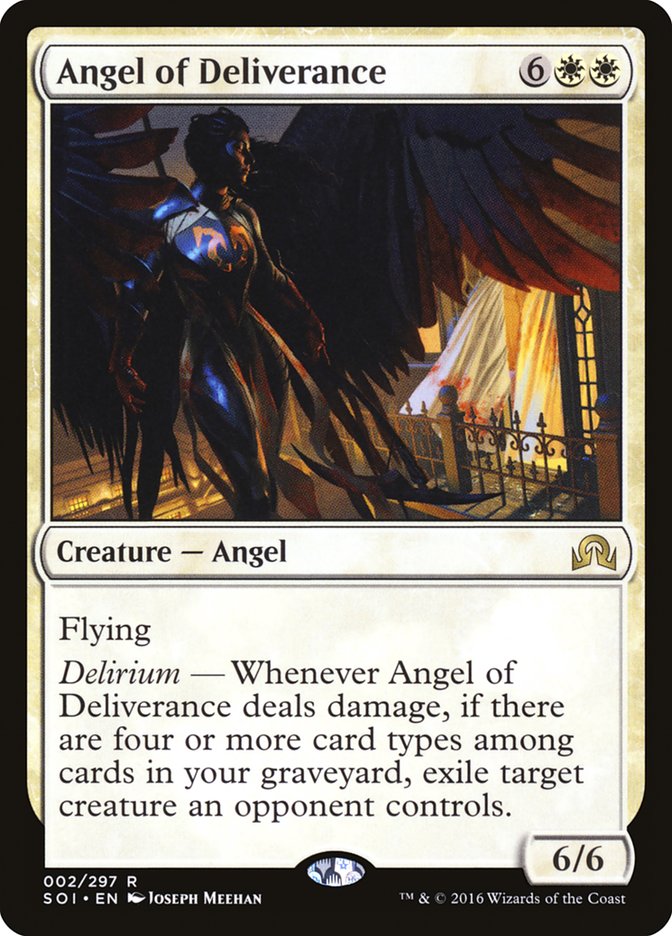 Angel of Deliverance 2/297 (Shadows over Innistrad)  | Chromatic Games