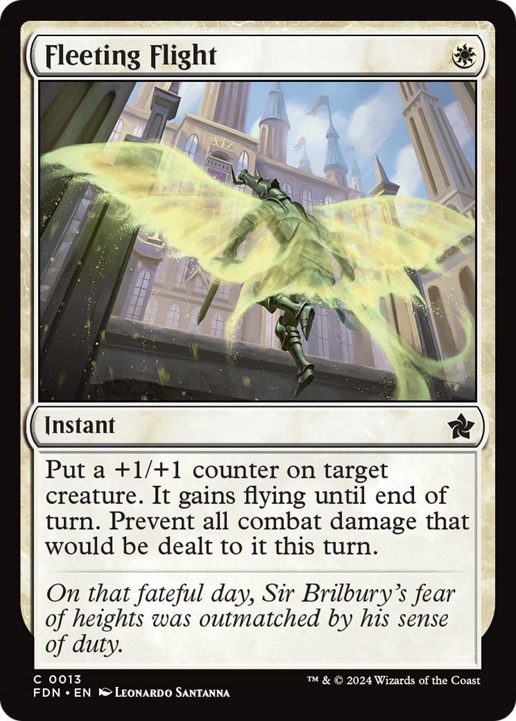 Fleeting Flight [Foundations] | Chromatic Games