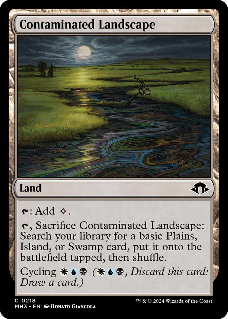 Contaminated Landscape [Modern Horizons 3] | Chromatic Games