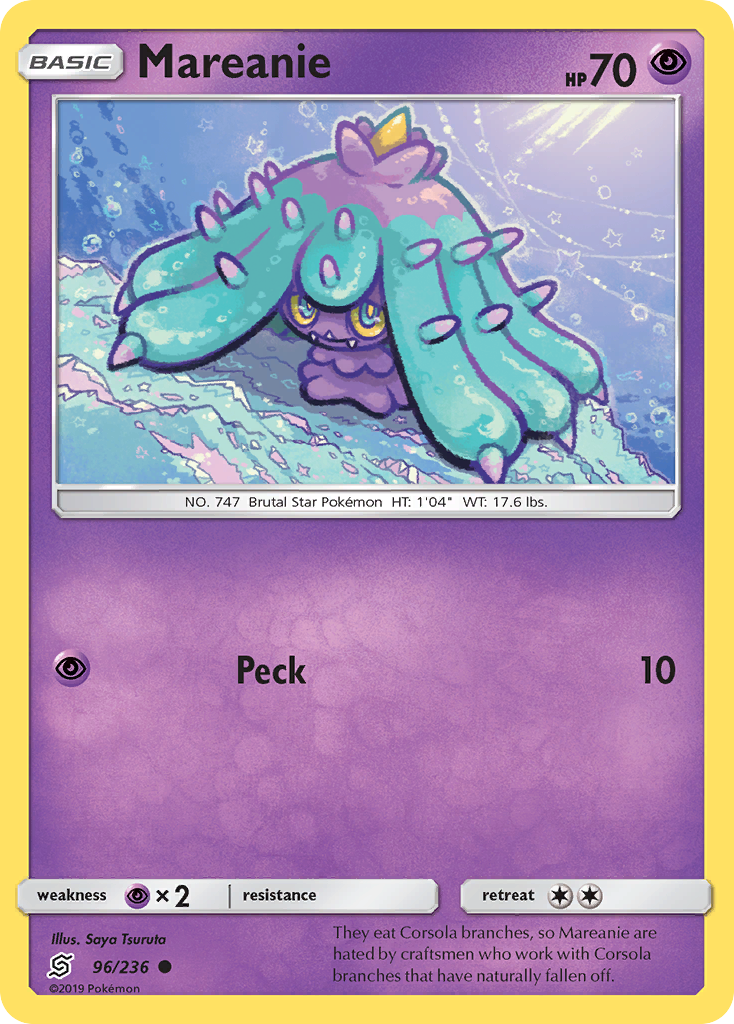 Mareanie (96/236) [Sun & Moon: Unified Minds] | Chromatic Games