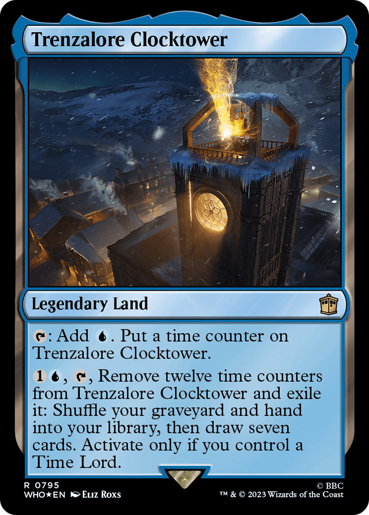 Trenzalore Clocktower (Surge Foil) [Doctor Who] | Chromatic Games