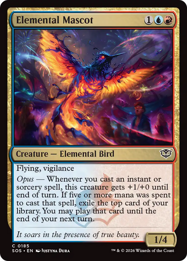 Elemental Mascot [Secrets of Strixhaven] | Chromatic Games