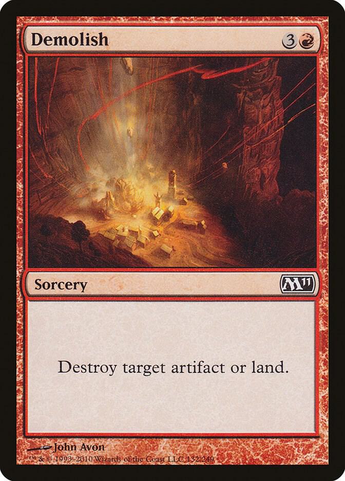 Demolish 132/249 (Magic 2011 (M11))  | Chromatic Games