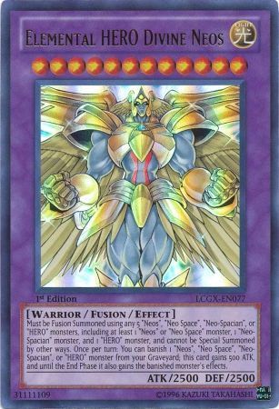 Elemental HERO Divine Neos [LCGX-EN077] Ultra Rare | Chromatic Games