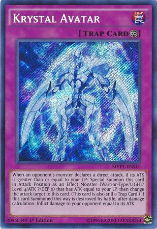 Krystal Avatar [MVP1-ENS11] Secret Rare | Chromatic Games