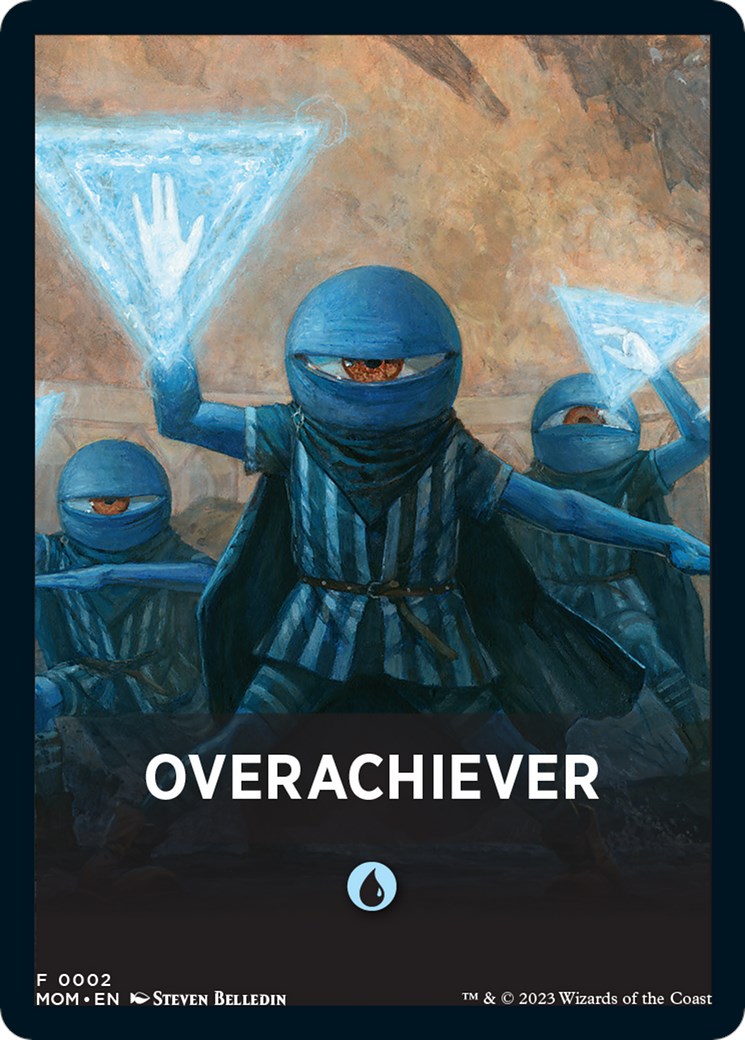 Overachiever Theme Card [March of the Machine Tokens] | Chromatic Games