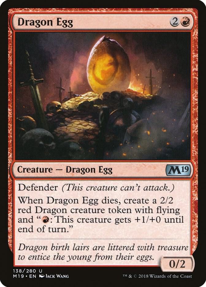 Dragon Egg 138/280 (Core Set 2019)  | Chromatic Games