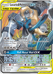 Lucario & Melmetal GX (120/214) [Sun & Moon: Unbroken Bonds] | Chromatic Games