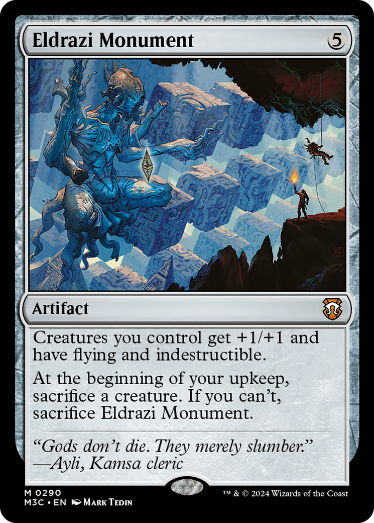 Eldrazi Monument (Ripple Foil) [Modern Horizons 3 Commander] | Chromatic Games