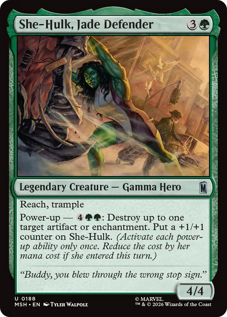 She-Hulk, Jade Defender [Marvel Super Heroes] | Chromatic Games