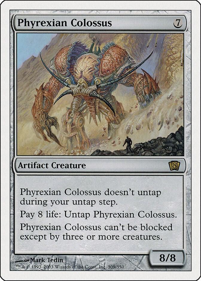 Phyrexian Colossus 309/350 (8th Edition)  | Chromatic Games