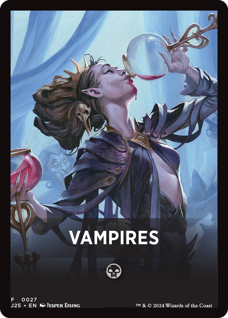 Vampires Theme Card [Foundations Jumpstart Front Cards] | Chromatic Games