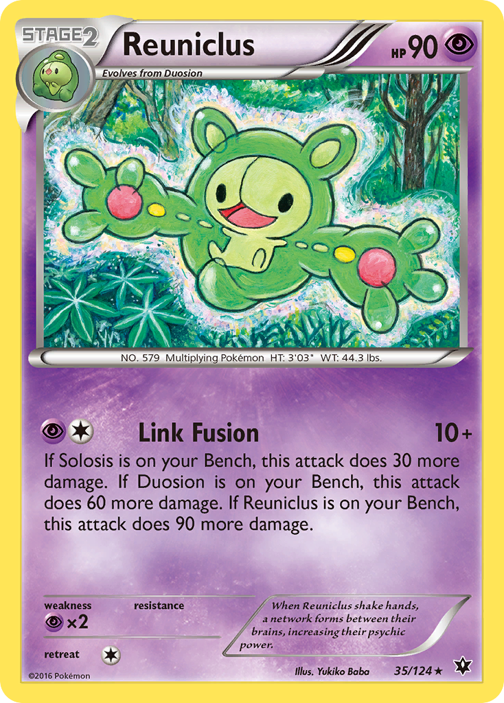 Reuniclus (35/124) [XY: Fates Collide] | Chromatic Games