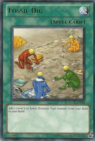 Fossil Dig (Green) [DL13-EN018] Rare | Chromatic Games