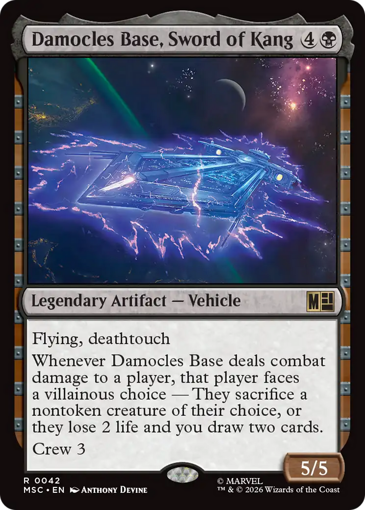 Damocles Base, Sword of Kang [Marvel Super Heroes Commander] | Chromatic Games