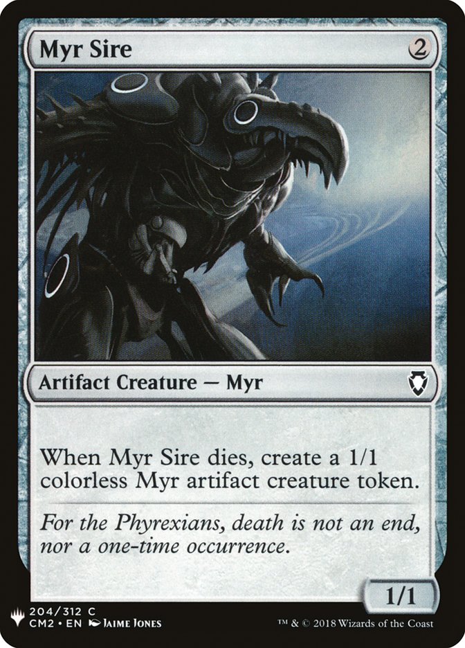 Myr Sire [Mystery Booster] | Chromatic Games