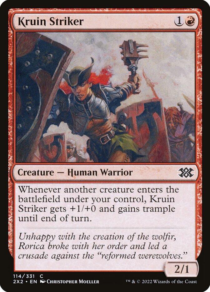 Kruin Striker 114/331 (Double Masters 2022)  - Foil | Chromatic Games