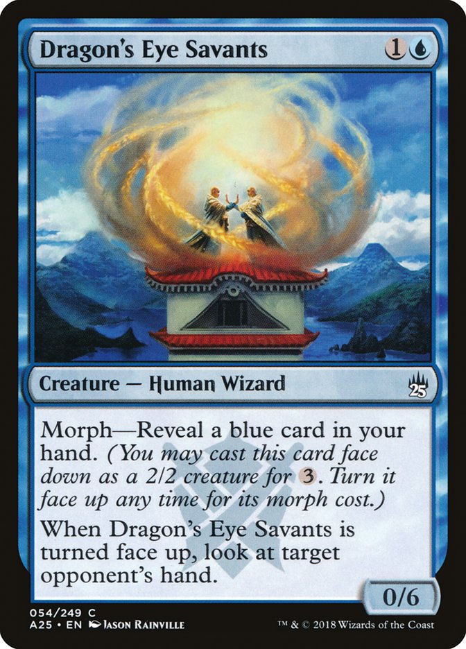 Dragon's Eye Savants 54/249 (Masters 25)  | Chromatic Games