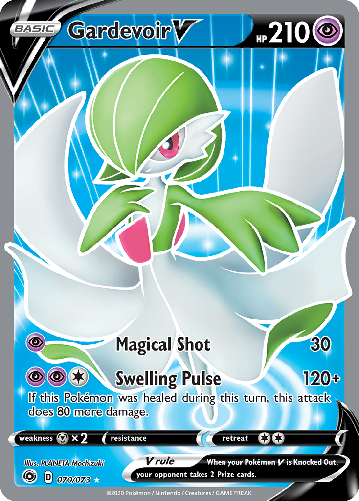 Gardevoir V (070/073) [Sword & Shield: Champion's Path] | Chromatic Games