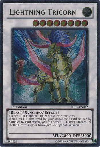 Lightning Tricorn [DREV-EN042] Ultimate Rare | Chromatic Games