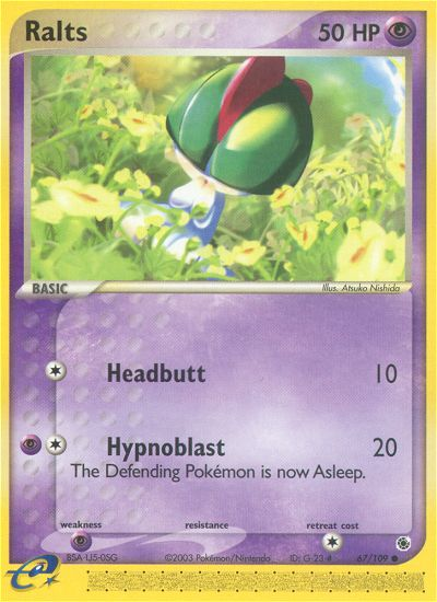Ralts (67/109) [EX: Ruby & Sapphire] | Chromatic Games