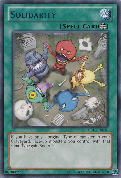 Solidarity (Blue) [DL15-EN016] Rare | Chromatic Games