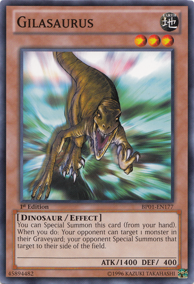 Gilasaurus [BP01-EN177] Common | Chromatic Games