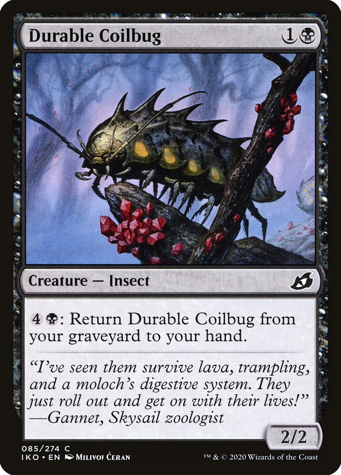 Durable Coilbug 85/274 (Ikoria: Lair of Behemoths)  - Foil | Chromatic Games