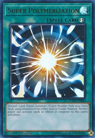 Super Polymerization [DUDE-EN040] Ultra Rare | Chromatic Games