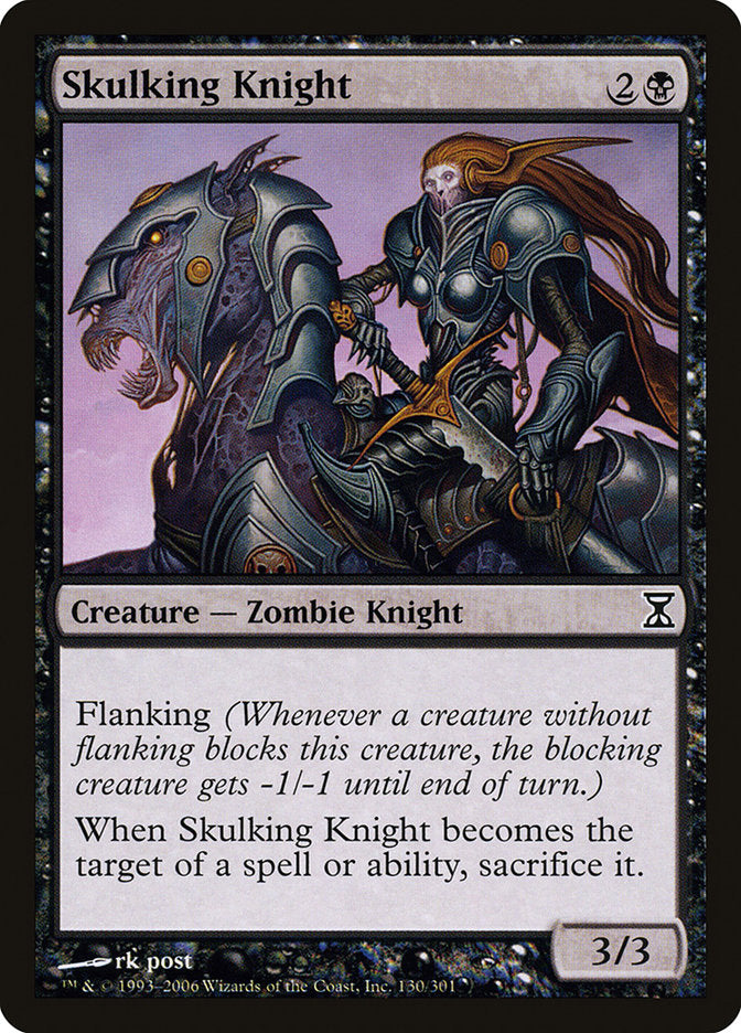 Skulking Knight 130/301 (Time Spiral)  - Foil | Chromatic Games
