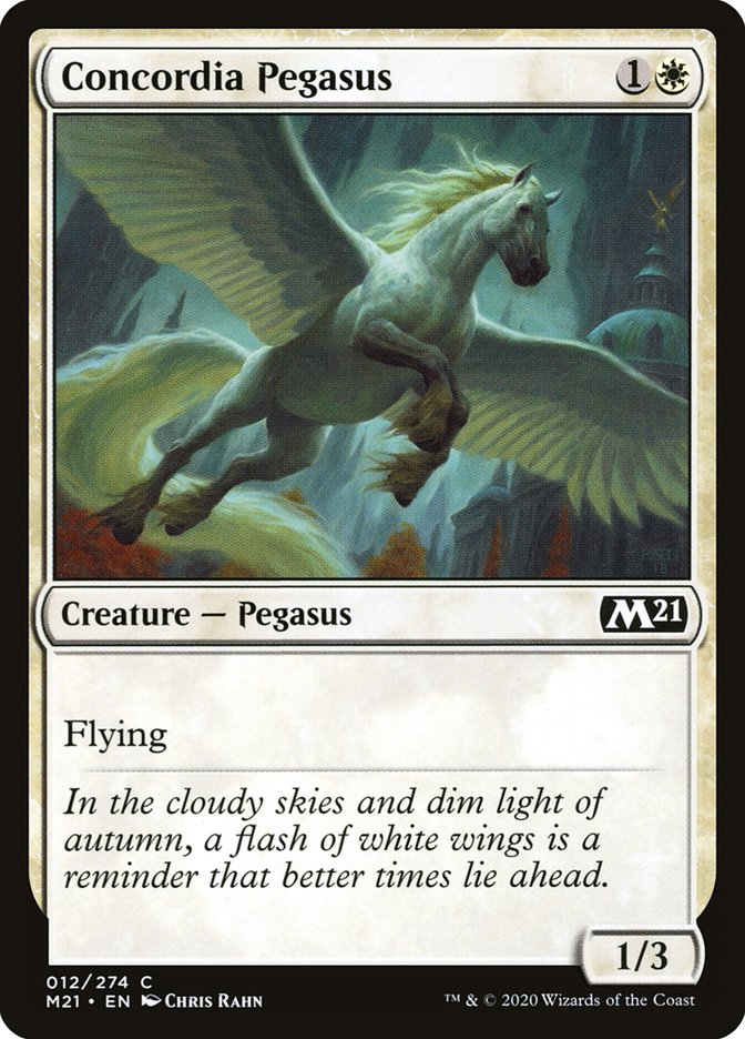 Concordia Pegasus 12 (Core Set 2021)  | Chromatic Games