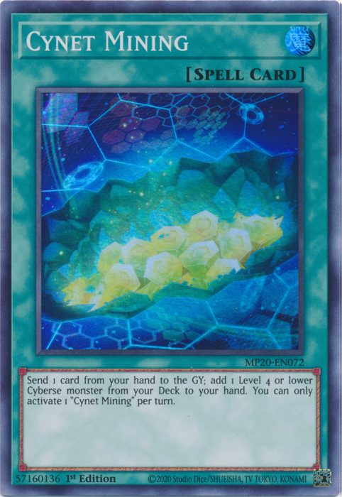 Cynet Mining [MP20-EN072] Super Rare | Chromatic Games