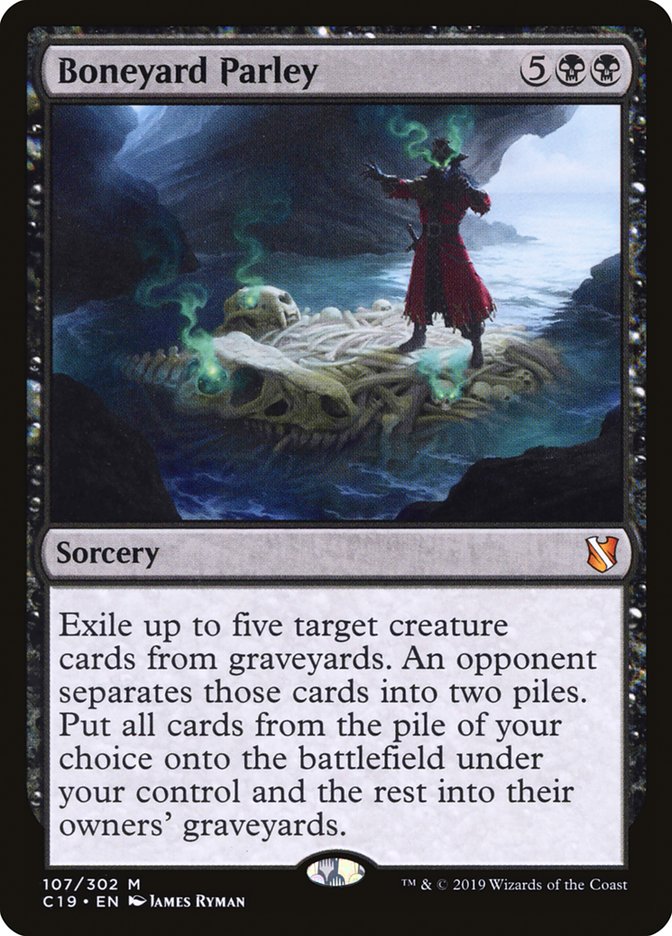 Boneyard Parley 107/302 (Commander 2019)  | Chromatic Games