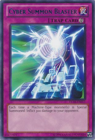Cyber Summon Blaster (Blue) [DL18-EN017] Rare | Chromatic Games